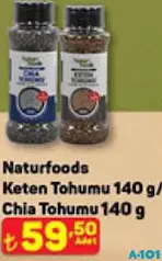 NATURFOODS KETEN TOHUMU / CHİA TOHUMU 140 G NATURFOODS KETEN TOHUMU / CHİA TOHUMU 140 G